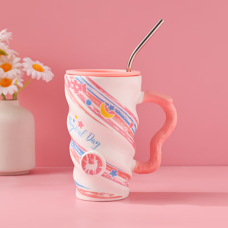 花诗漫生日礼物女生送女友闺蜜伴手礼盒伴娘实用小礼品定制保温杯礼盒女 马克龙流星球神秘礼盒