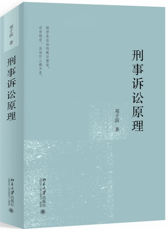 刑事诉讼原理