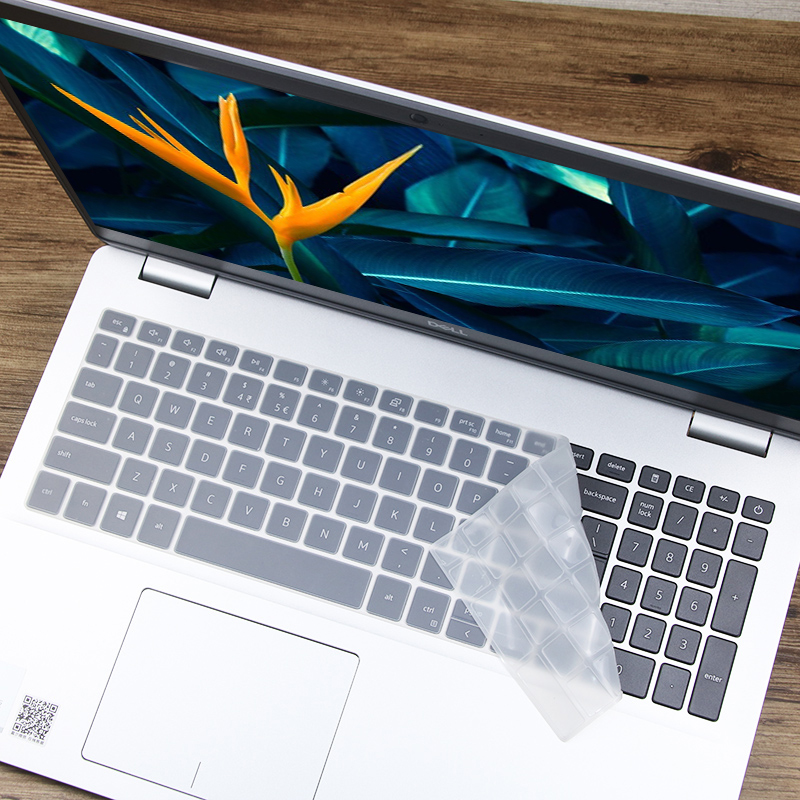 洋典 戴尔灵越inspiron 3501键盘膜笔记本屏幕防刮机身保护贴膜 透明