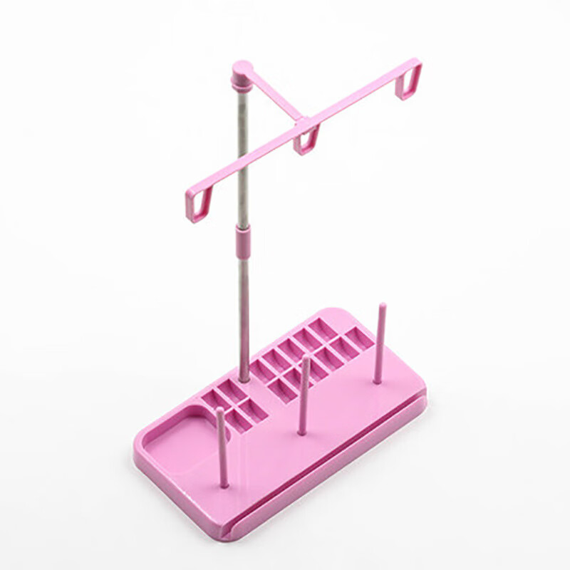 乐美汇家用缝纫机3线架可拆卸通用单架家用缝纫放线线架大轴宝塔三线