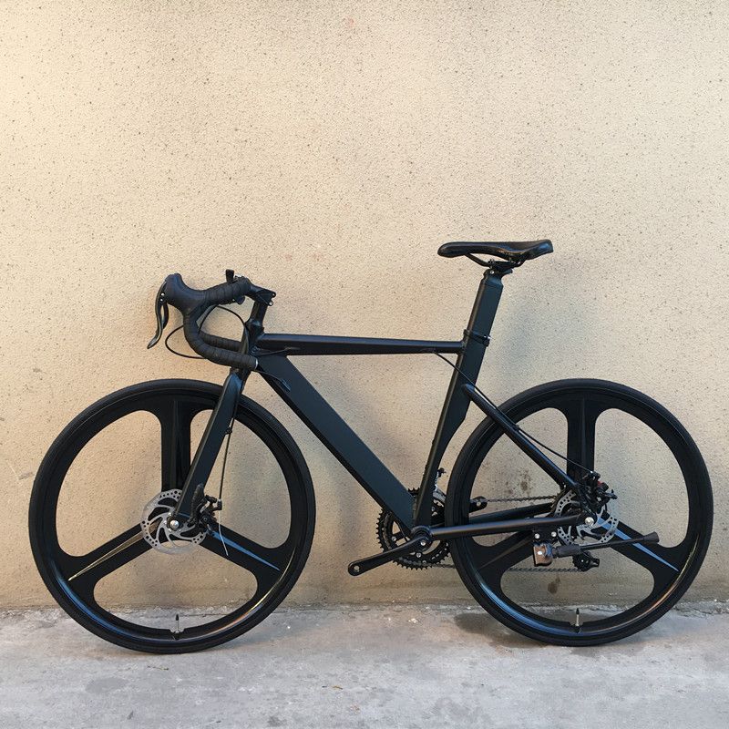 金柏丽滚石公路车700c公路自行车破风铝合金变速碟刹通勤代步公路