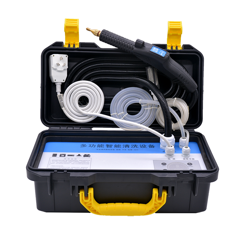 英得力蒸汽清潔機(jī)高溫高壓商用家電清洗機(jī)空調(diào)工具全套家用多功能一體機(jī)設(shè)備高溫蒸汽廚房油煙去油污消毒 ZQ35（3500W冷熱水蒸汽語(yǔ)音）套餐2