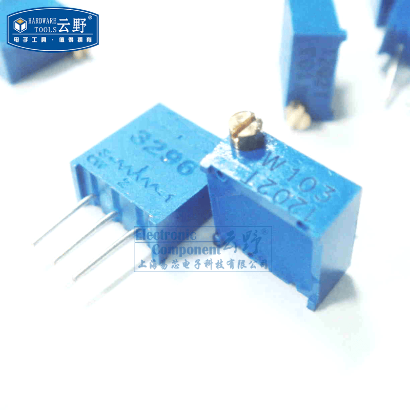 3296w 多圈精密可调电阻 3296顶调电位器 可调电阻 202 2k 顶调 (10个