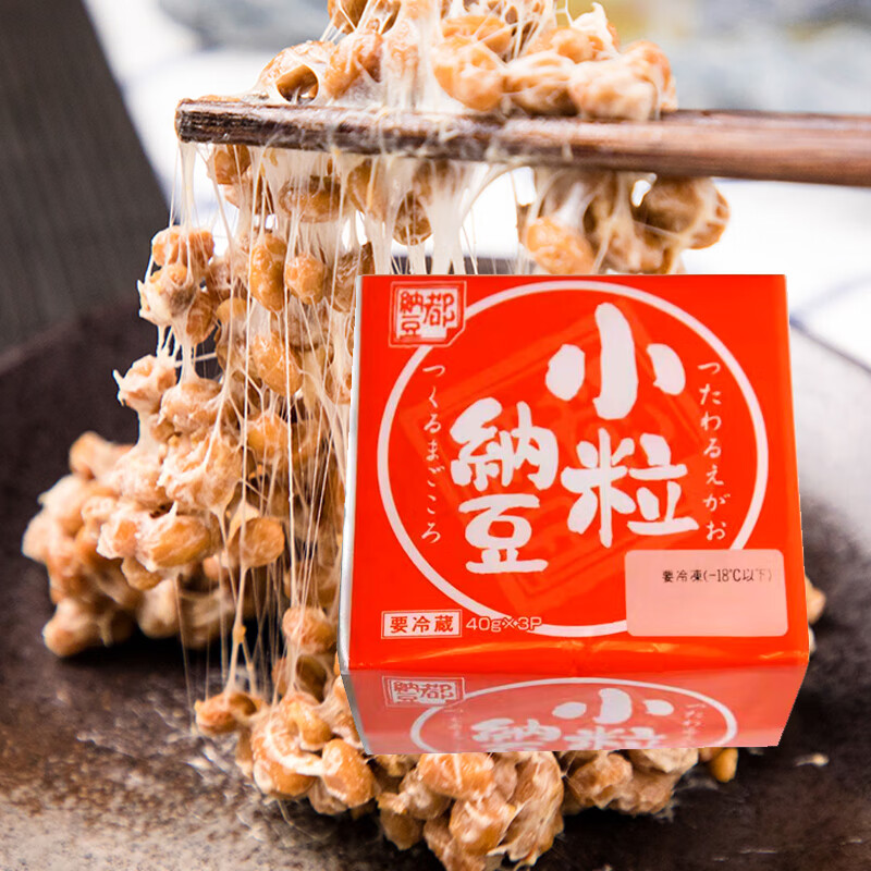 北昀(都纳豆)小粒纳豆40g*3 日本原装进口 北海道纳豆 健康即食 小杉怎么看?