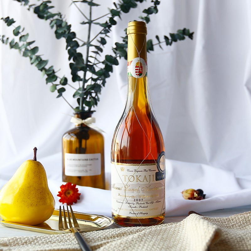 阿苏甜白女士葡萄酒甜酒 礼酒 500ml 2006年托卡伊阿苏精华贵腐酒