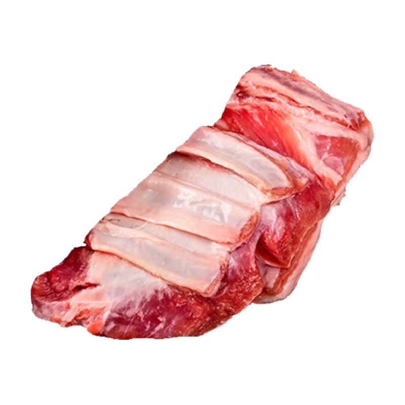 元牧希 原切去骨羔羊排肉 凈重2斤 新西蘭羊肋排煎炒燉煮可做羊肉串燒烤