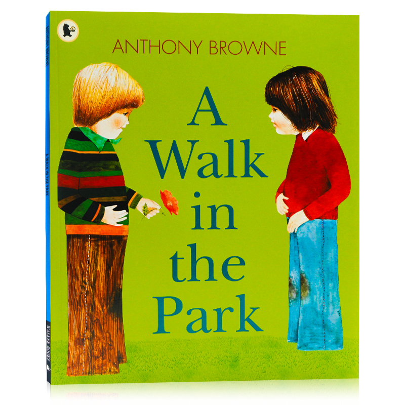 英文原版绘本 a walk in the park 在公园里散步 anthony browne 安东