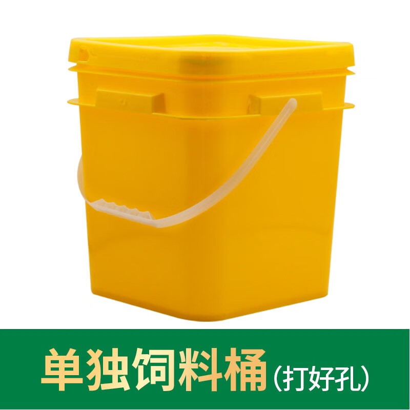 友牧家禽自动喂食器新型鸡料桶鸡鸭喂料器鸡用下料器料槽养鸡槽鸡食槽 12升饲料桶【打好4孔】使用感如何?