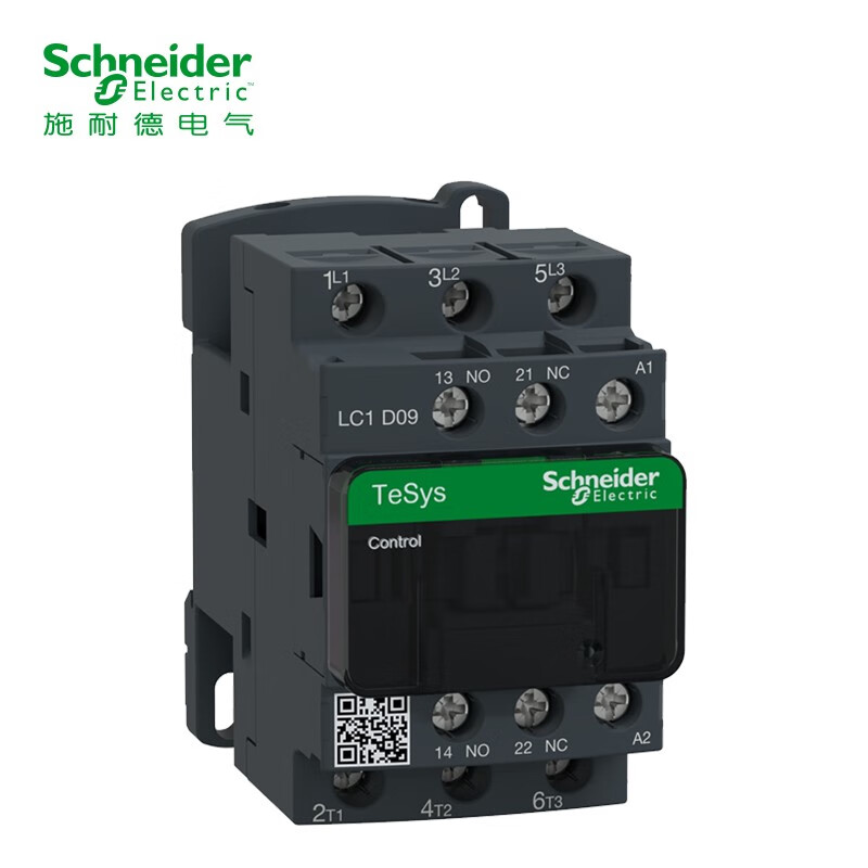 施耐德接触器24VAC线圈电压 9A 3P 1NO+1NC LC1D09B7C交流接触器使用感如何?