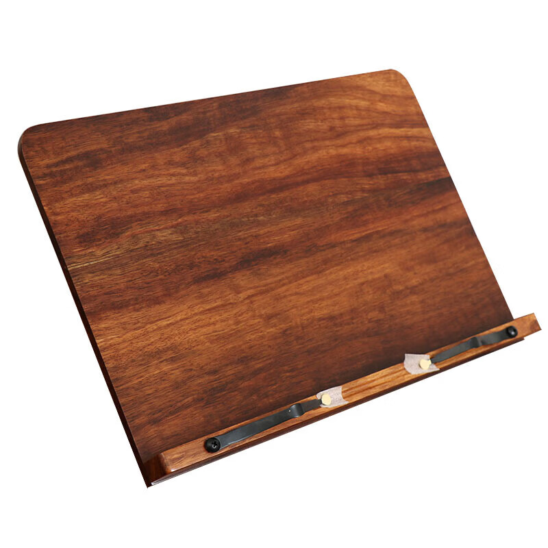 虞萌馨迪实木诵经架阅读架读书架看书架实木临帖字帖架读经诵经架书本