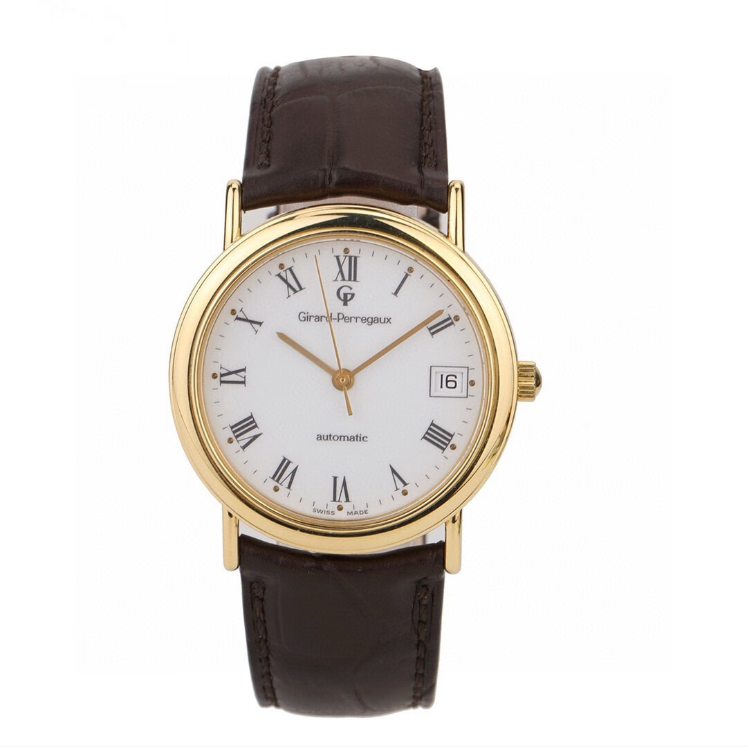 【二手95新】芝柏男表系列gp-47990自动机械男士腕表表径34mm