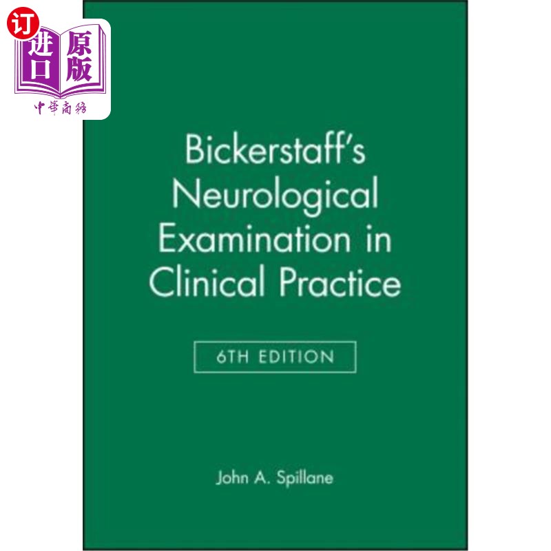 海外直订医药图书bickerstaffs neurological examination 6e