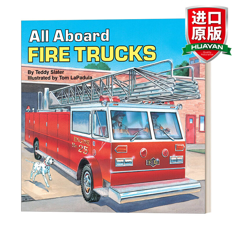 消防车 交通工具 儿童启蒙科普绘本 deborah harding 英文版 进口英语