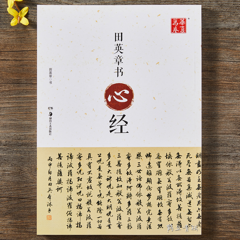 田英章心经全文欧体毛笔字帖作品欣赏抄经楷书行书书法毛笔字帖