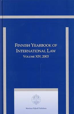预订 finnish yearbook of international law, volume 14 (2003)