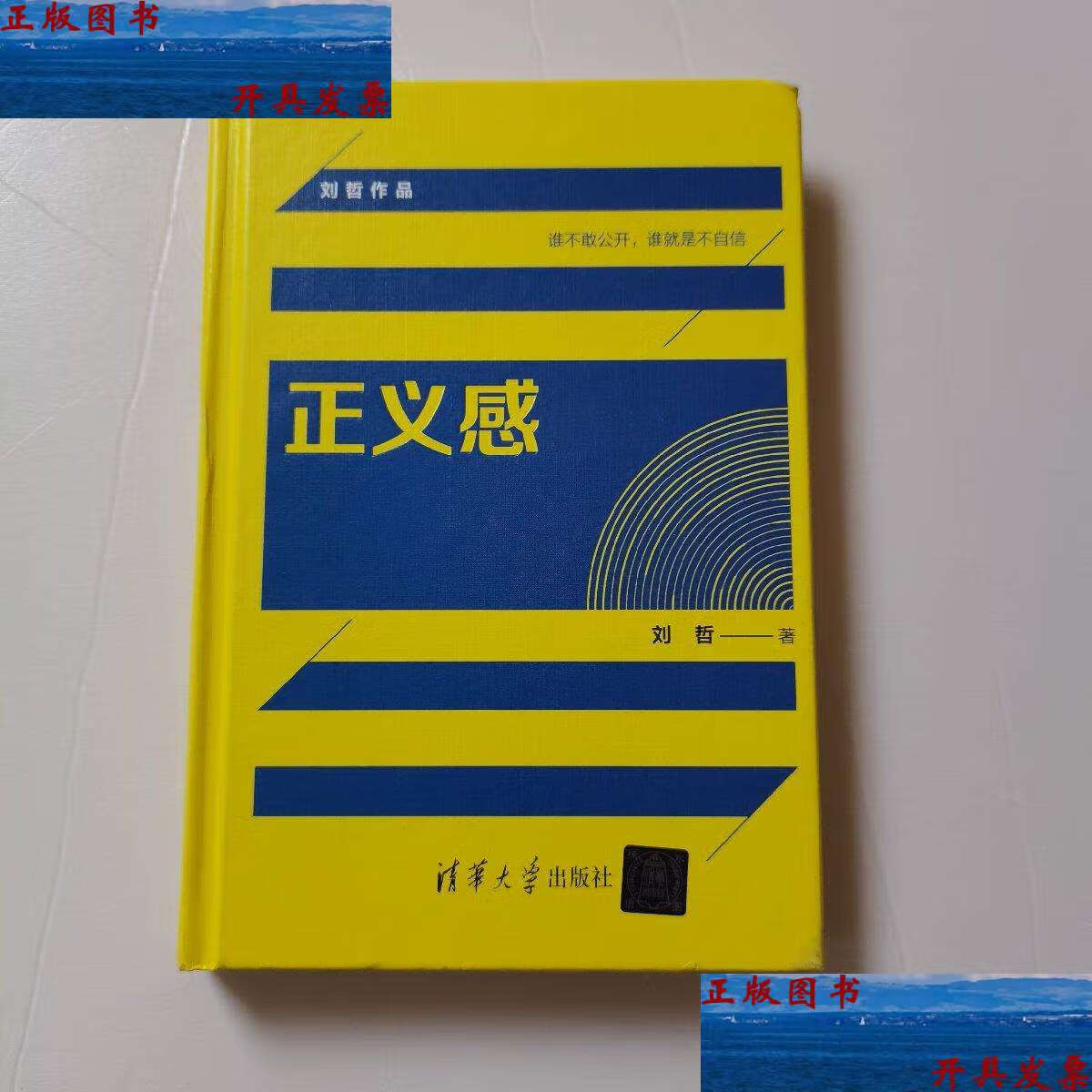 【二手9成新】正义感(精装) /刘哲 清华大学