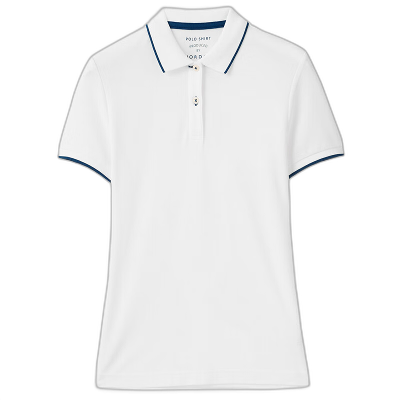 佐丹奴polo衫女夏季翻領(lǐng)上衣珠地布修身短袖POLO衫女05311399