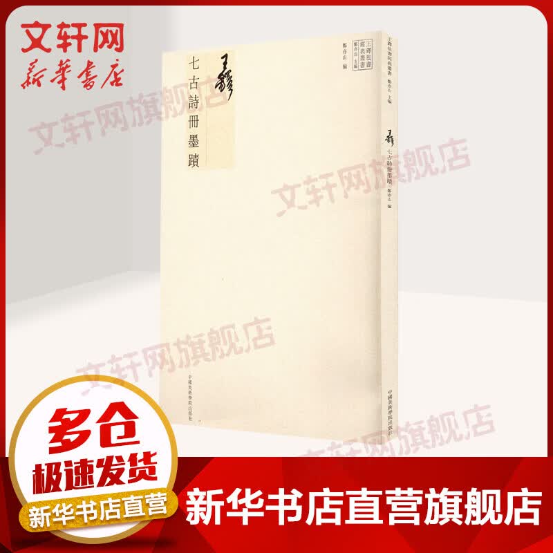 王铎七古诗册墨迹 图书