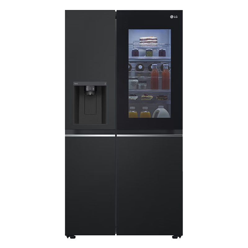 LG635L冰箱雙開(kāi)門(mén) 家用大容量制冰冰箱 全自動(dòng)智能制冰機 風(fēng)冷無(wú)霜變頻 分區冷藏冷鮮 超薄嵌入式 【商場(chǎng)同款透視窗制冰機】S653MEP87D