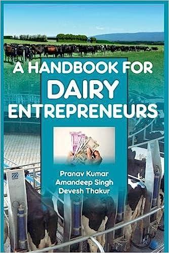 预订 a handbook of dairy entrepreneurs: a handbook of dairy