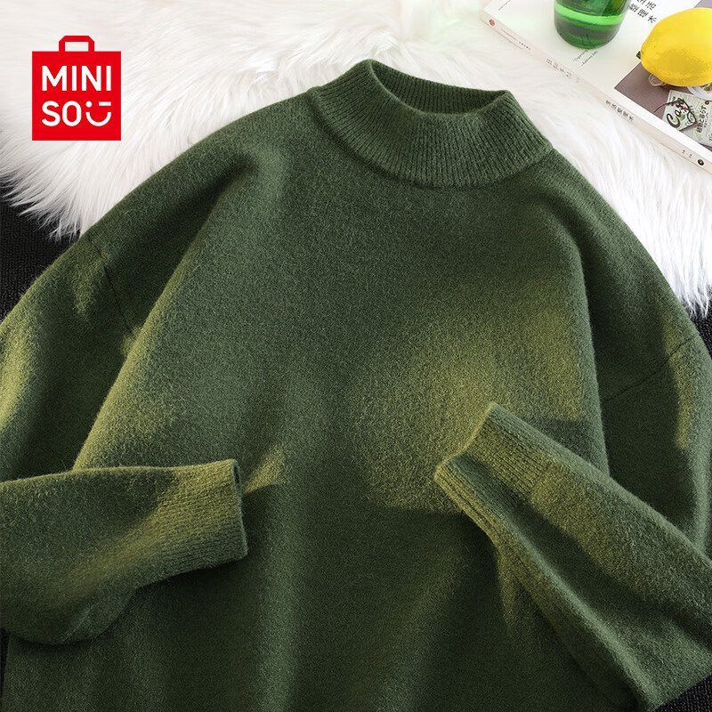 ���ڲ�����������Ʒ��MINISO������ë�����ﶬ����ǳɫϵ�ڴ����챣ů��������������Ʀ˧���� �������ޡ���ɫ ���� ����� M 170 (����90-120��)