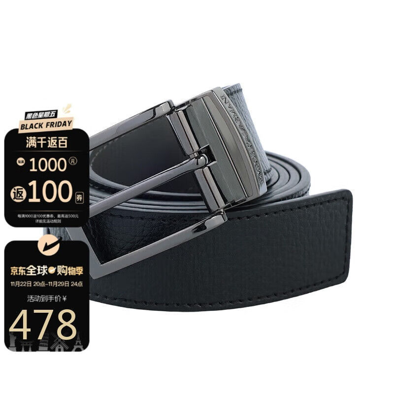 ڲ¡ᣨEmporio ArmaniƤд˫תţƤװʿY4S195 YLO8J478Ԫ