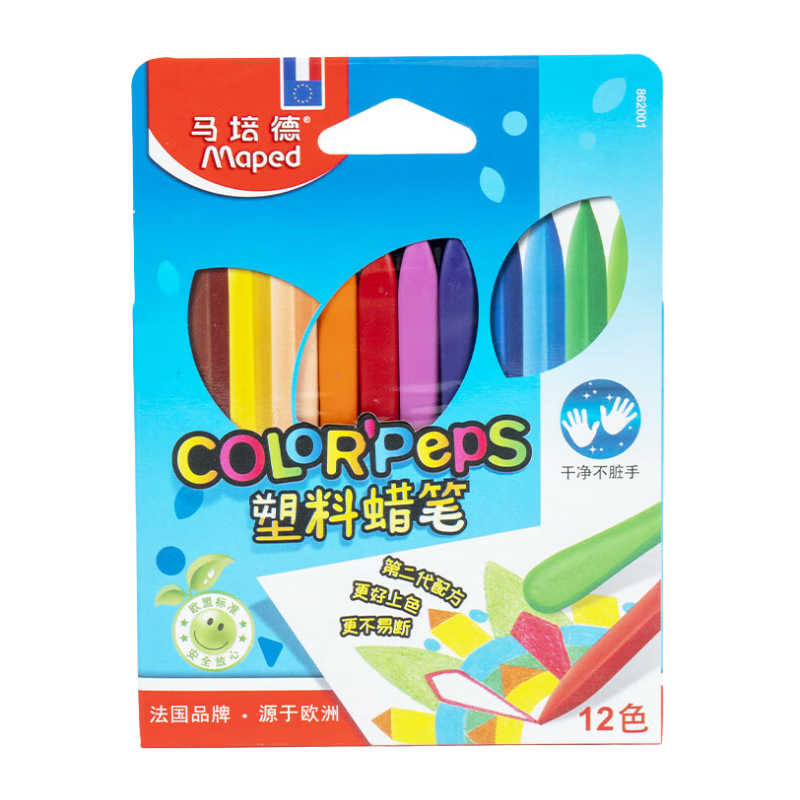 Maped  ְͯȫζ׶޶ ׶԰ʱʹСѧ滭װѧľ 12ɫֽС֧á