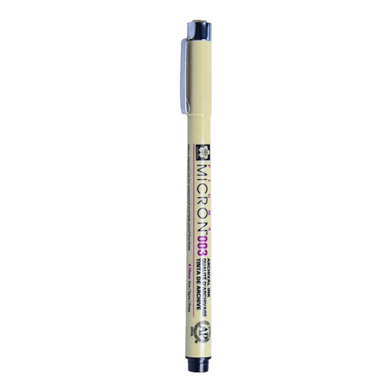 ӣ����SAKURA��PIGMA��ܱʹ��߱� 003�ź�ɫ0.15mm �ձ����ڷ�ˮ��ͼ��ˮ��ѧ����ͯ�����滭�ֻ������������ 8.2Ԫ