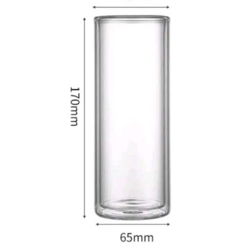 双层平底杯 300ml 1只