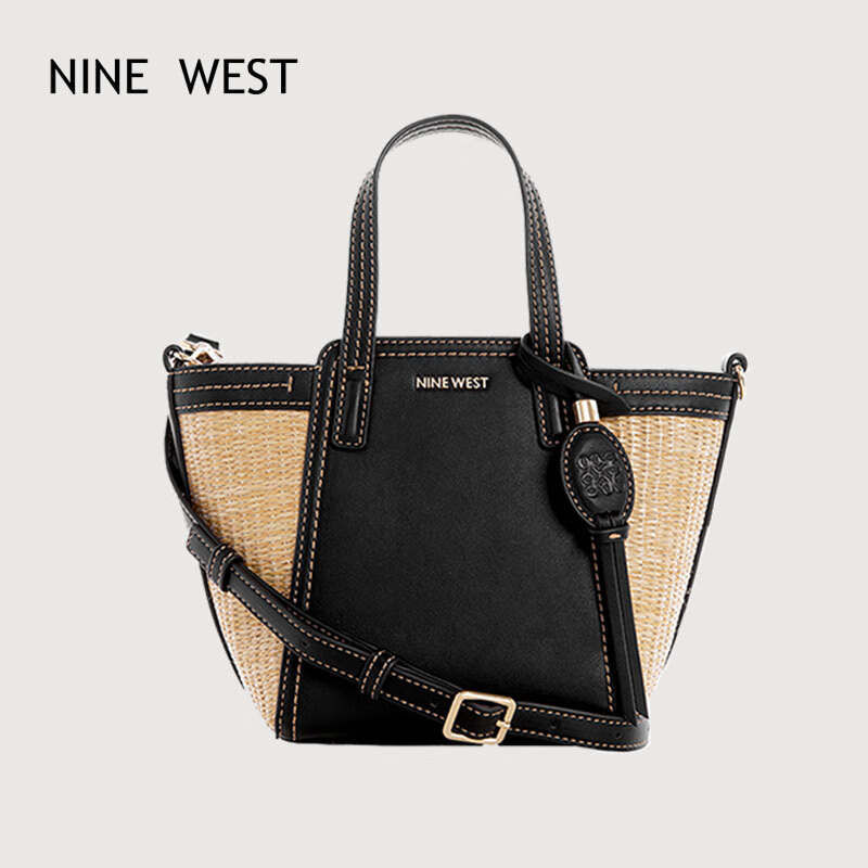玖熙(nine west)包包女包包新款2023单肩斜挎手提包情人节520生日礼物