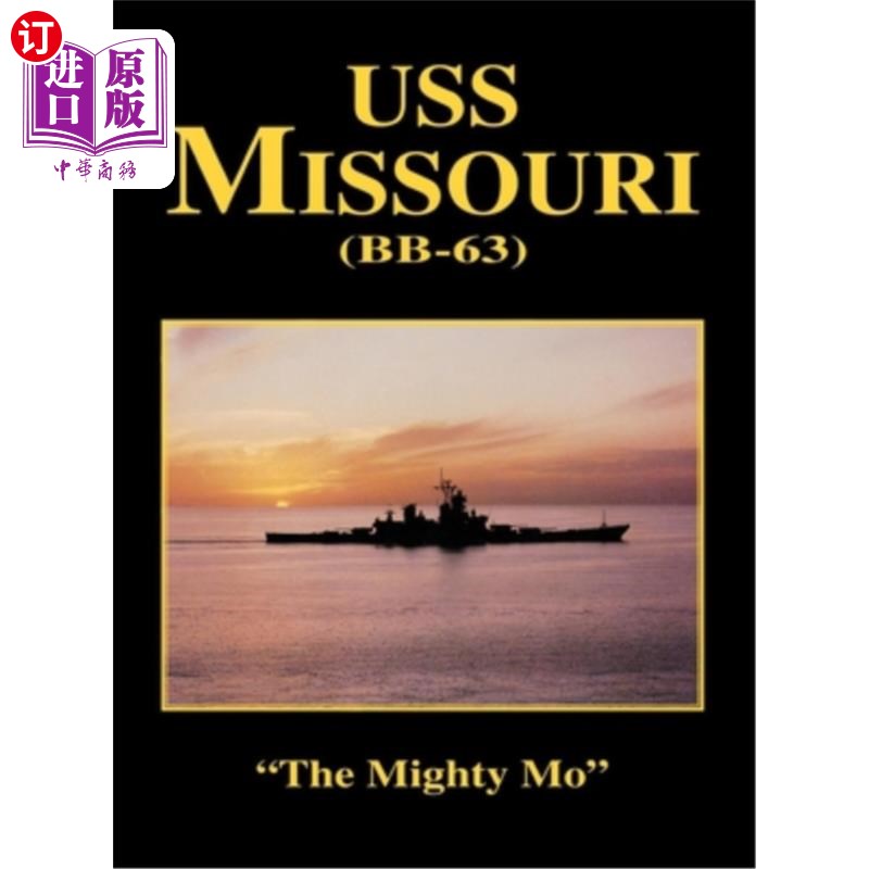 海外直订uss missouri 密苏里号航空母舰