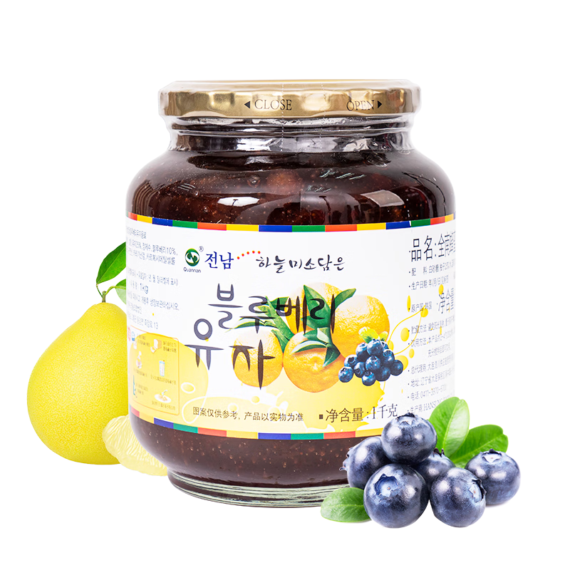 全南蜂蜜蓝莓柚子茶的价格历史及口感评测|查看蜂产品历史价格