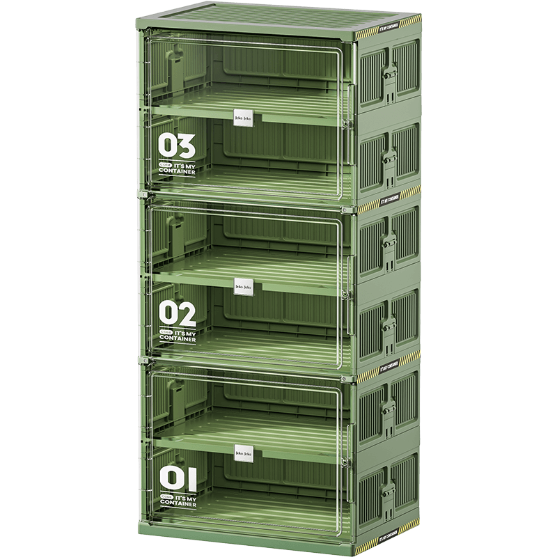 JEKO&JEKO免安裝可折疊鞋盒架子鞋柜門(mén)口收納防塵防潮簡(jiǎn)易收納鞋柜 1列6層