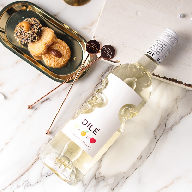 意大利进口 dile帝力上帝之手手印天使之手起泡葡萄酒甜酒750ml 莫斯