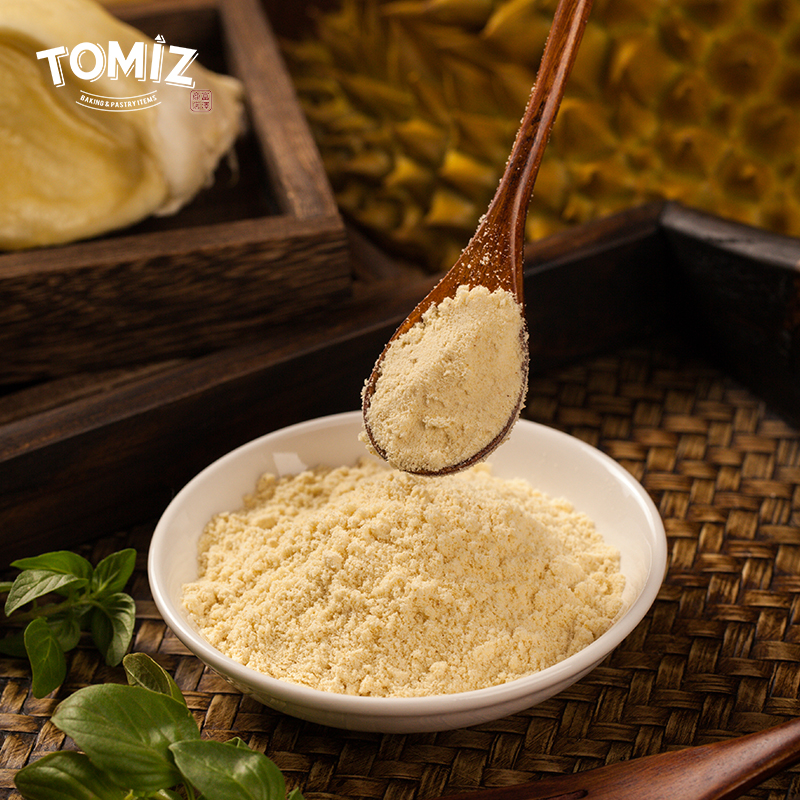 tomiz富泽商店 榴莲粉50g果蔬粉烘焙辅料可冲饮适用面包蛋糕调色 榴莲