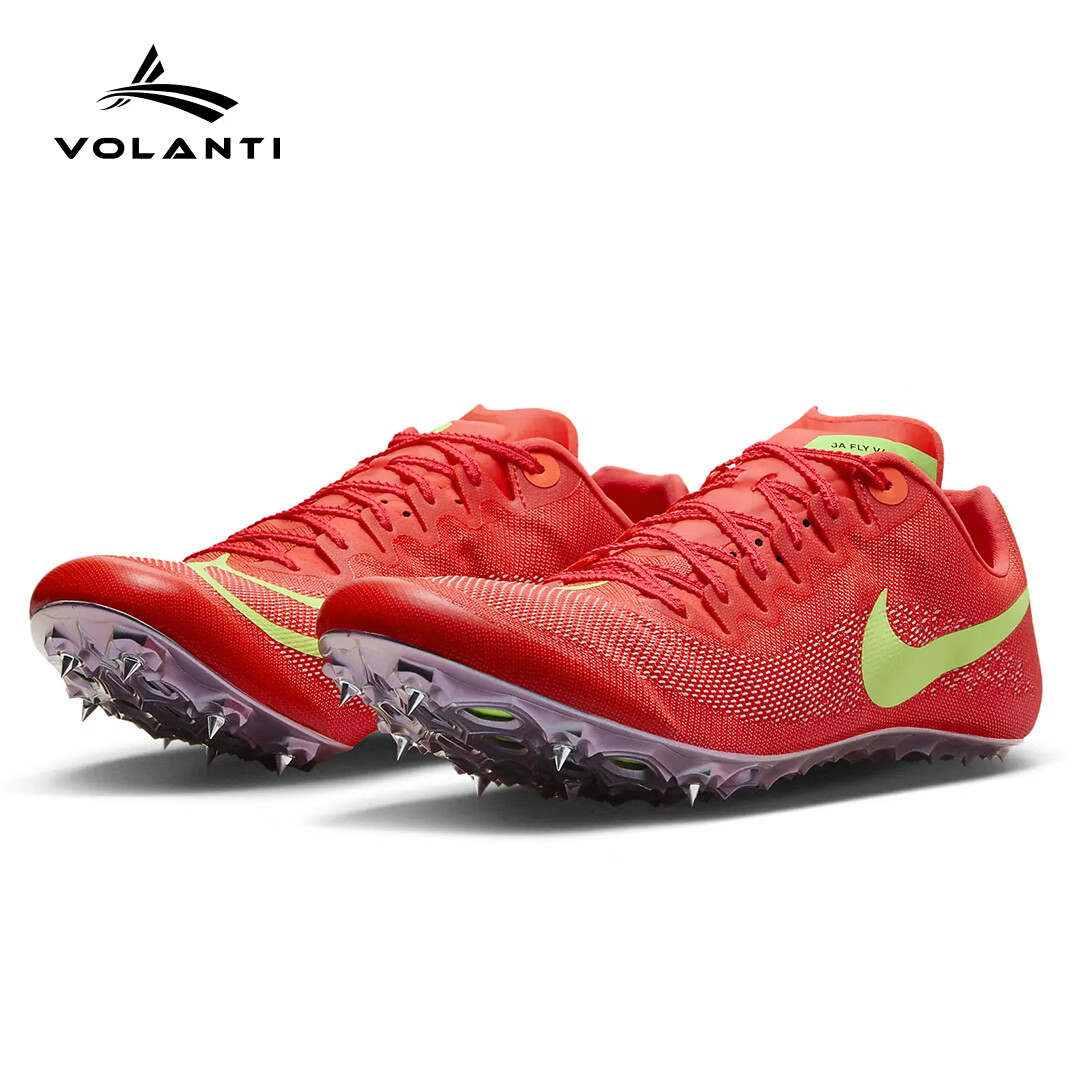 NIKE苏炳添NIKE钉鞋 ZOOM JA FLY 4 耐克钉子鞋短跑田径男女体考 DR2741-601 fly4 红色 43