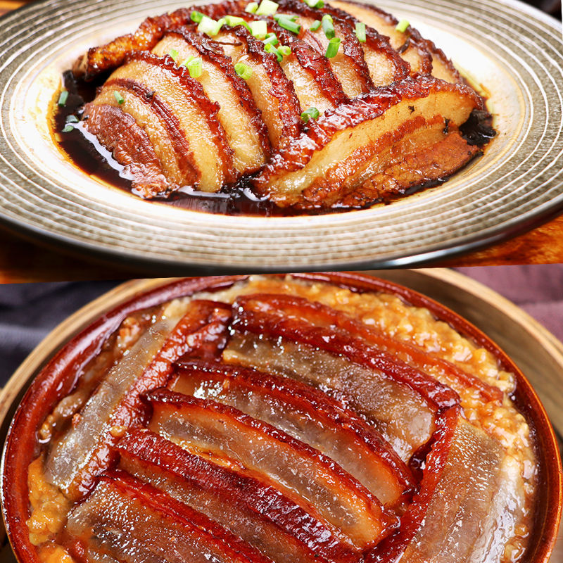 四川特产咸烧白梅菜扣肉熟食梅干菜扣肉加热即食常温运输 梅菜扣肉2碗