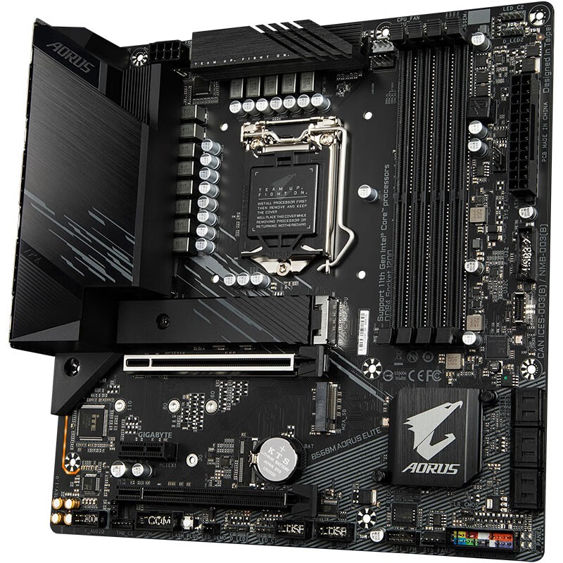 技嘉 小雕 B560M AORUS ELITE 主板 支持CPU 11700F/11600KF/11400F显卡3060/3070(Intel B560/LGA 1200)