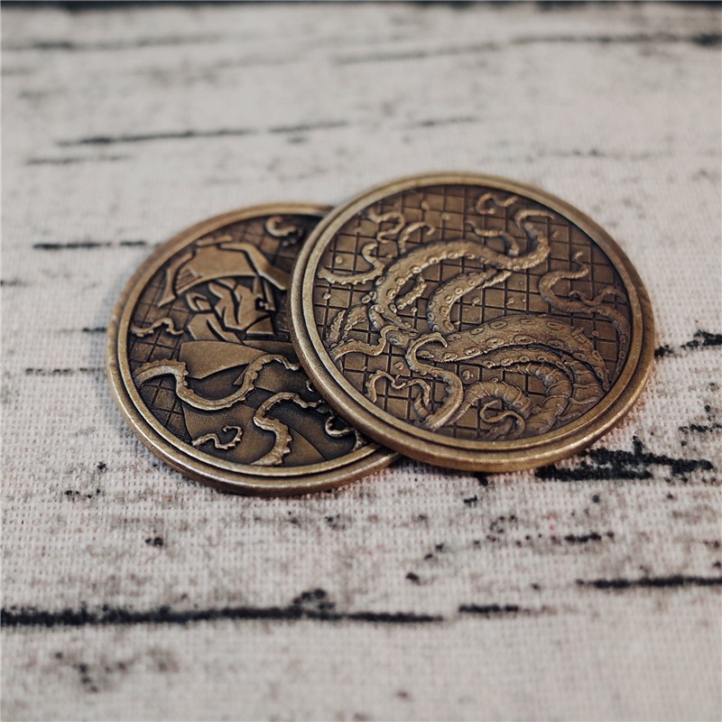 星之所在 奇幻金属铸币 克苏鲁周边 克苏鲁 黄衣王 沙德维尔的暗影 猎