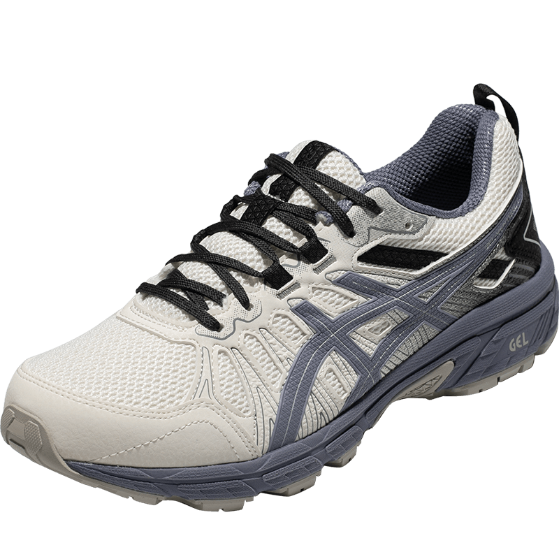 ��ɪʿASICSŮЬԽҰ��Ьץ����ĥ�˶�Ь�����ܲ�Ь GEL-VENTURE 7 MX ��ɫ/����ɫ 35.5