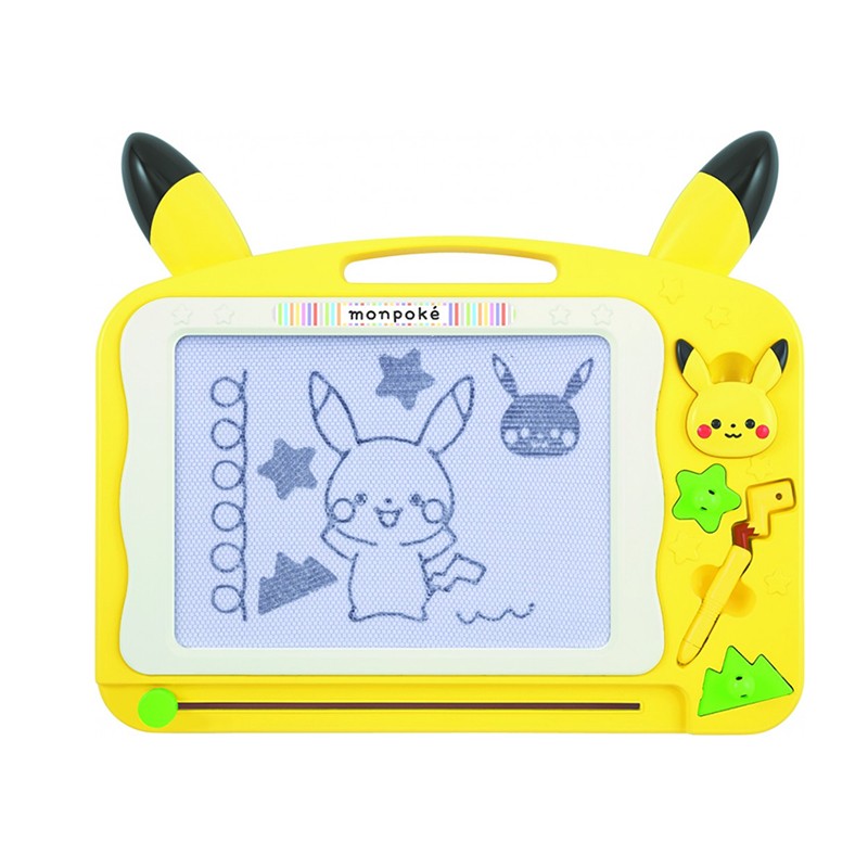 磁性绘画板玩具 手写字板涂鸦板绘画架卡通可爱绘画工具 皮卡丘绘画板