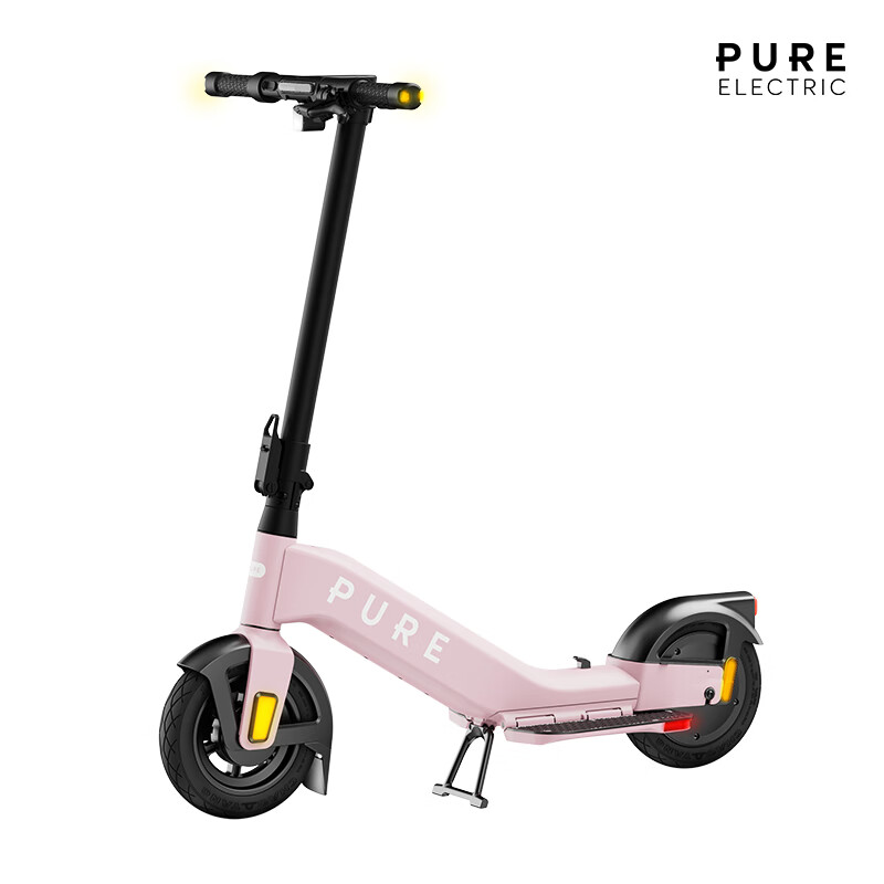 佩尚Pure Electric电动滑板车成人二轮折叠电动车小型轻便迷你代步车 Pure Advance落樱粉