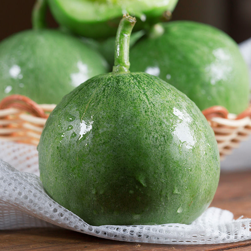 无名农夫绿宝石甜瓜小香瓜蜜脆甜瓜头茬新鲜应季绿皮瓜水果整箱礼盒生鲜 9个果（单果150g-200g）