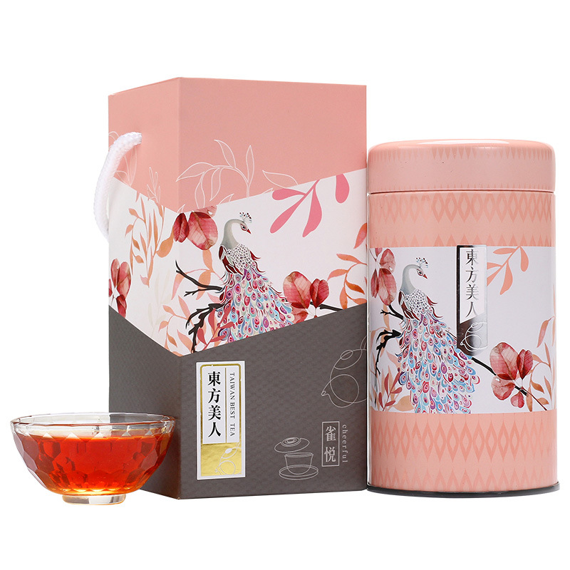 chaxianju 东方美人茶 台湾高山茶叶 罐装蜜香型东方美人茶75g乌龙
