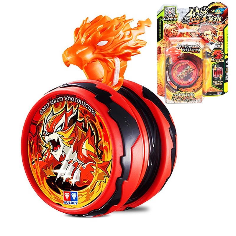 奥迪双钻(auldey)悠悠球天极战虎yoyo溜溜球比赛火力少年王6儿童玩具5