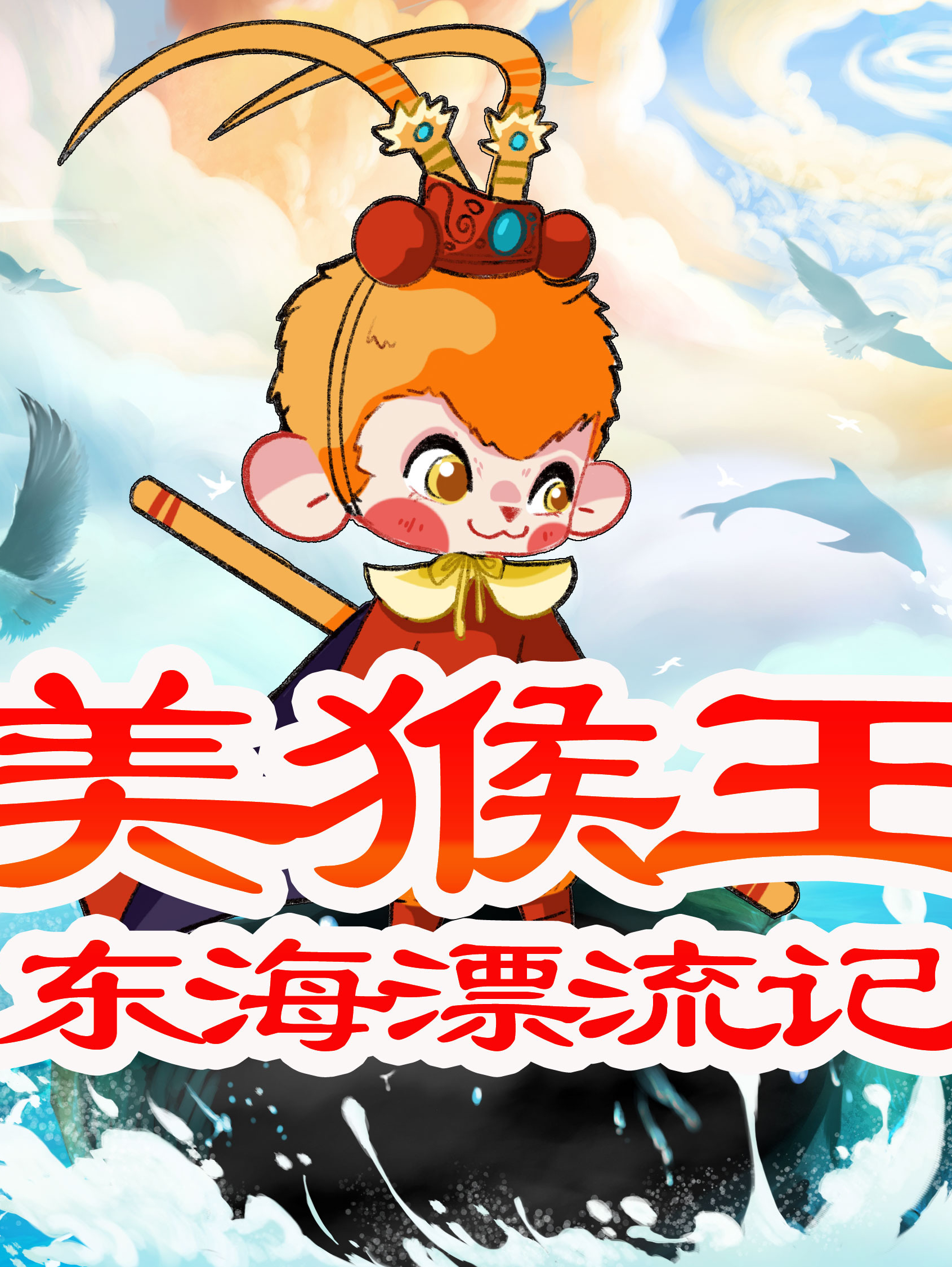 西游记外传 | 美猴王东海漂流记 | 儿童睡前故事