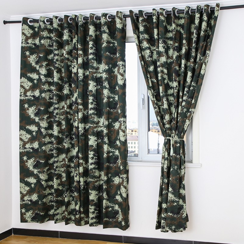 贝臻  迷彩窗帘 迷彩门帘 迷彩货架帘挡帘迷彩窗帘面料加工定做 2# 平