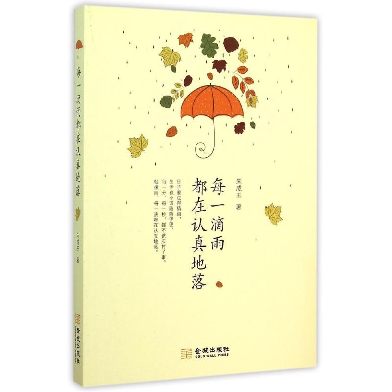 每一滴雨都在认真地落