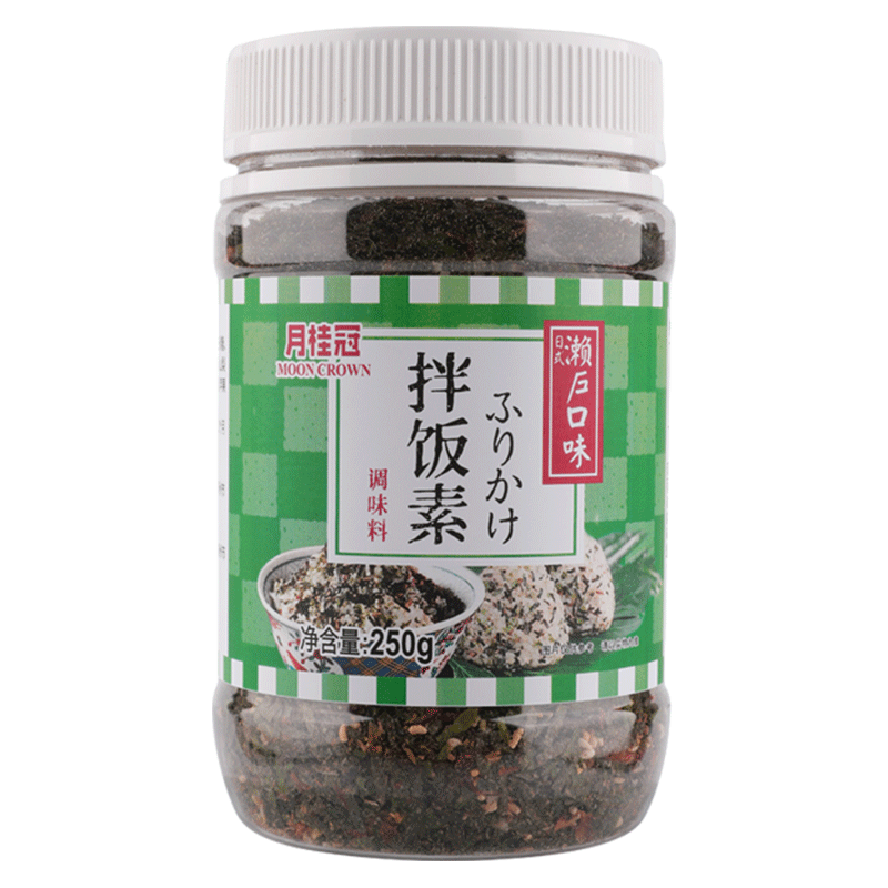 月桂冠拌饭素即食芝麻炒海苔拌饭料海苔碎紫菜包饭饭团 250g