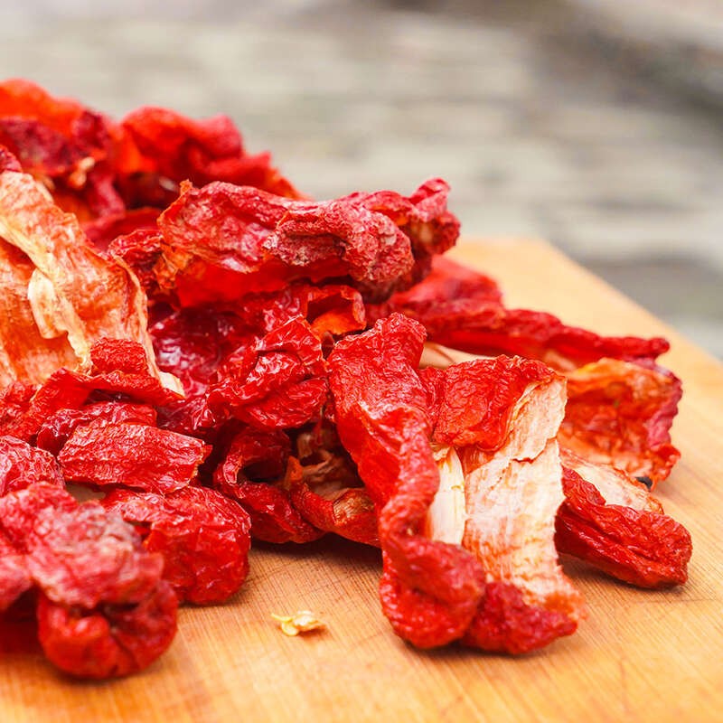 花仙笙 gearss新疆塔城辣皮子红椒干舌上魂/大盘鸡辣椒/肉质厚稍甜微